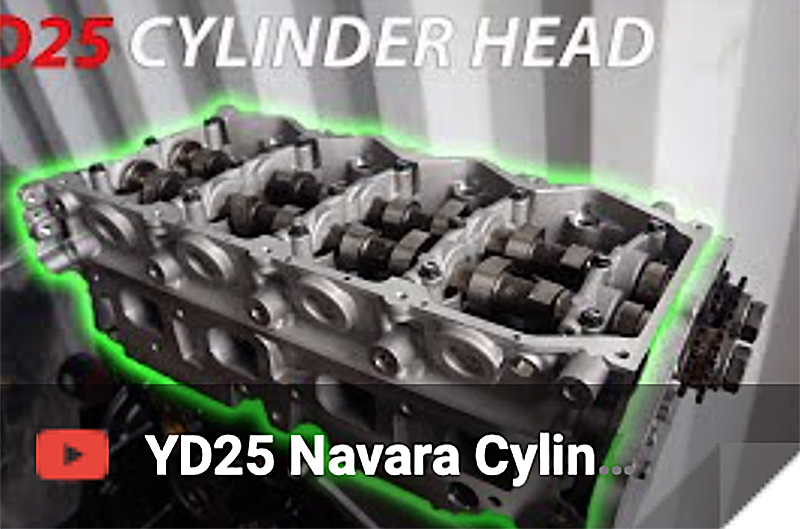 YD25 Cylinder heads