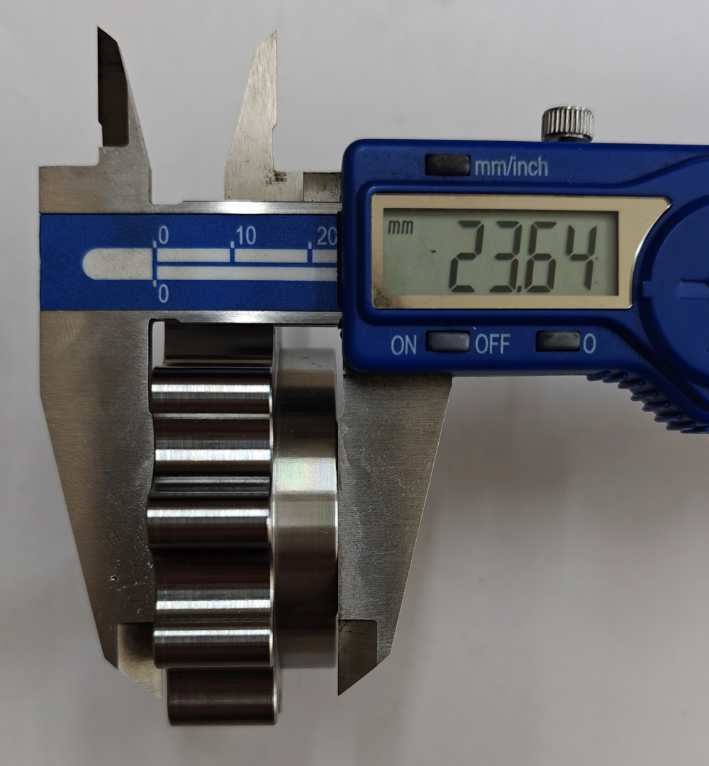 single shoulder billet gear width