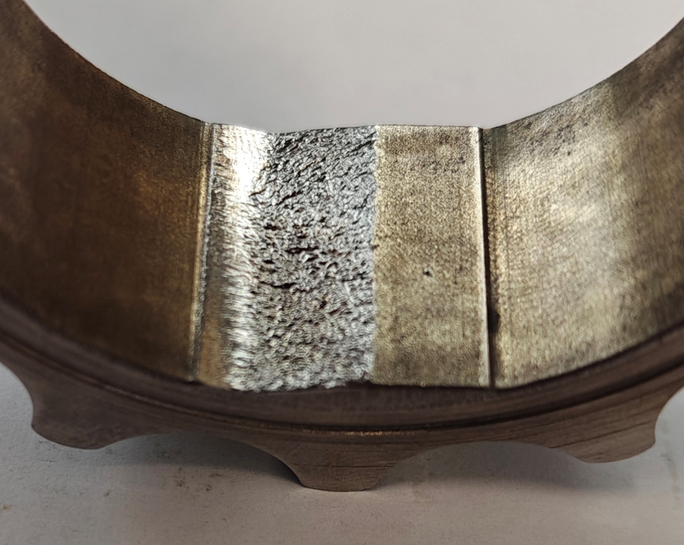 worn drive flat